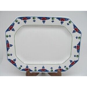 Adams Wedgwood Vintage Veruschka 12" Oval Serving Platter VGC